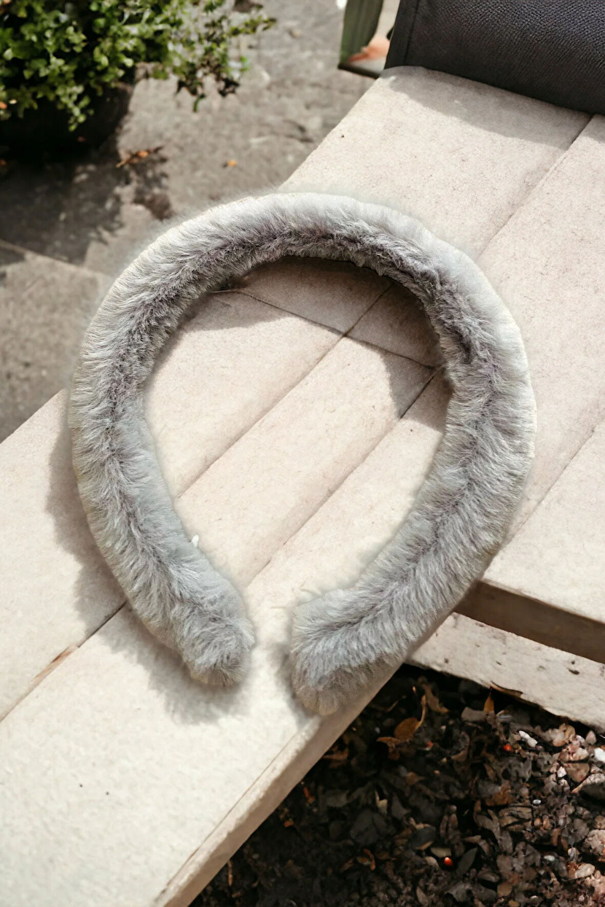 Kadın Ve Çocuk İnce Peluş Tüylü Taç