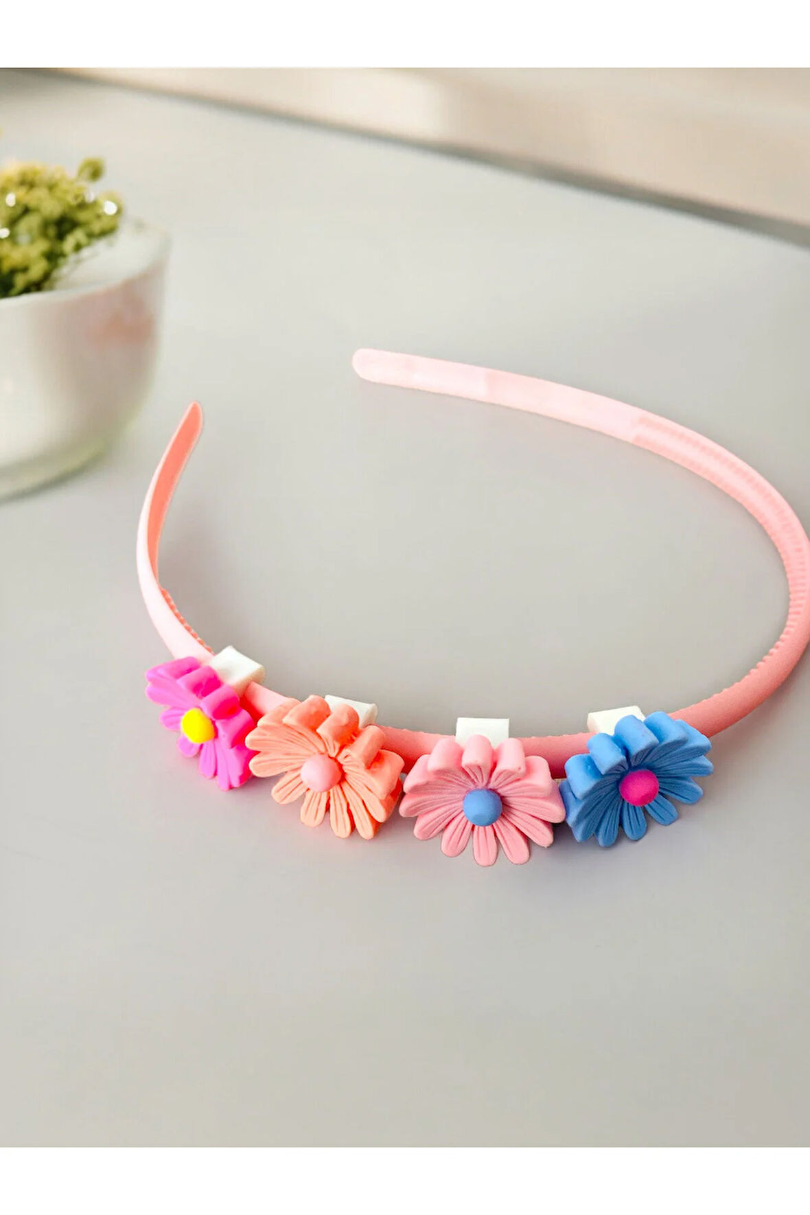 Çocuk Çiçek Figürlü Soft Yeni Sezon Taç