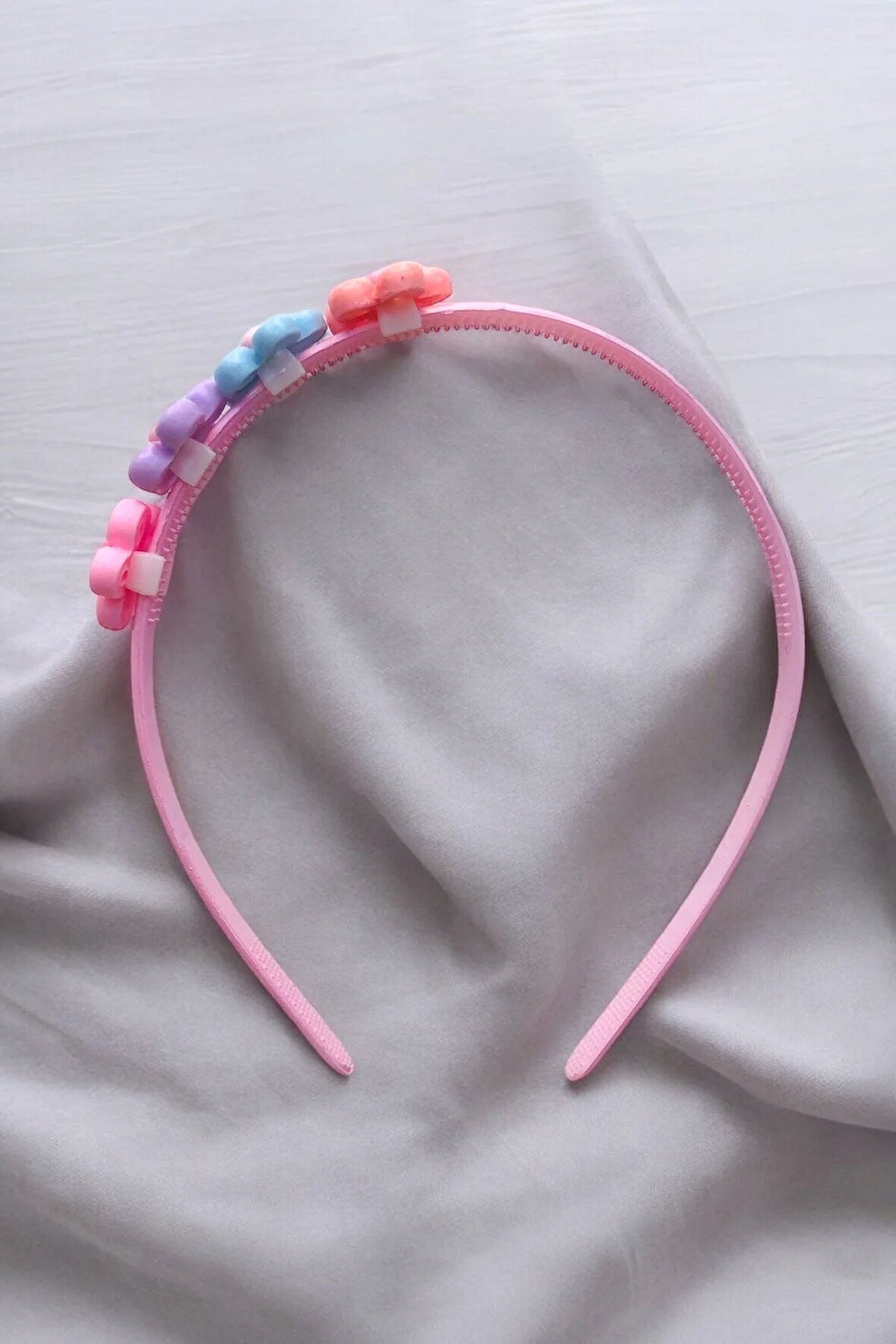 Çocuk Papatya Figürlü Soft Renklerde Taç