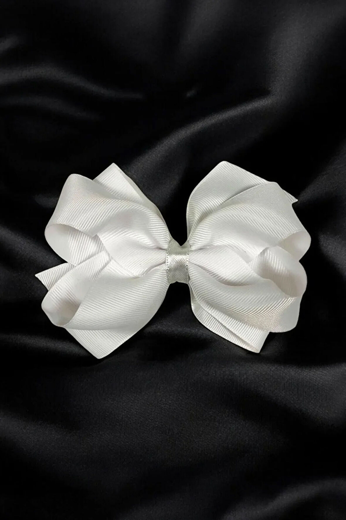 Kadın Ve Çocuk Pens Fiyonk 12 Cm Kurdele Toka