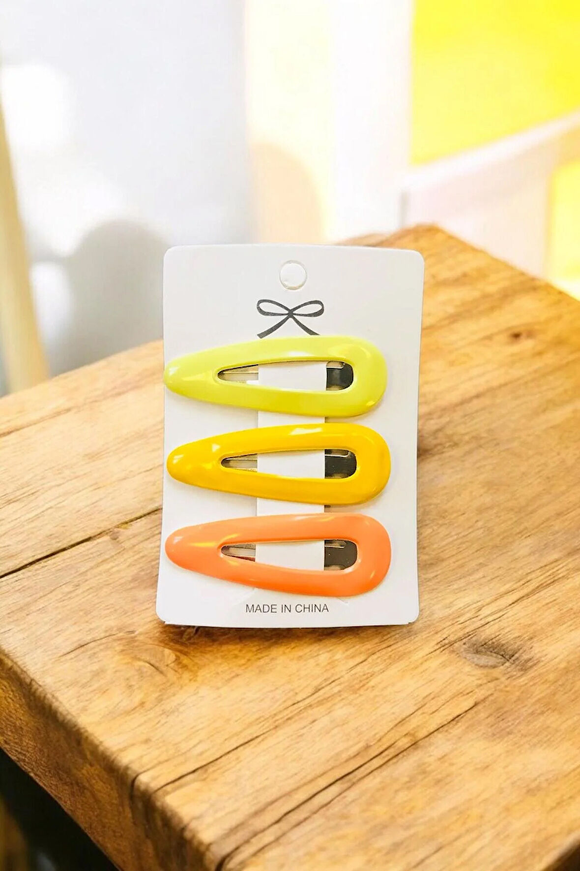 Çocuk 3 Farklı Renkte 5 Cm Çıtçıt Toka Seti