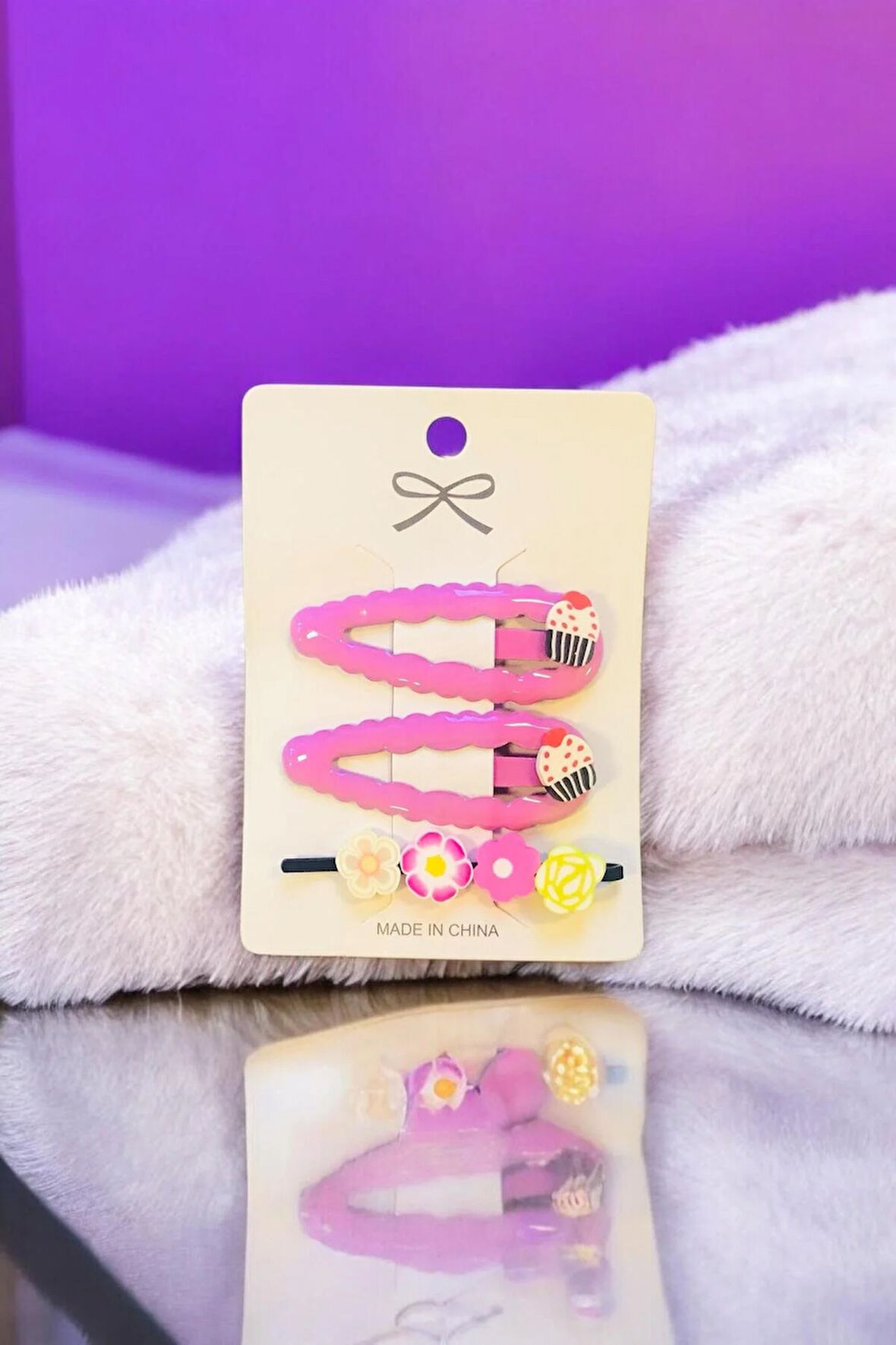 Çocuk Figürlü 5 Cm 2 Çıtçıt 1 Adet Tel Toka Seti