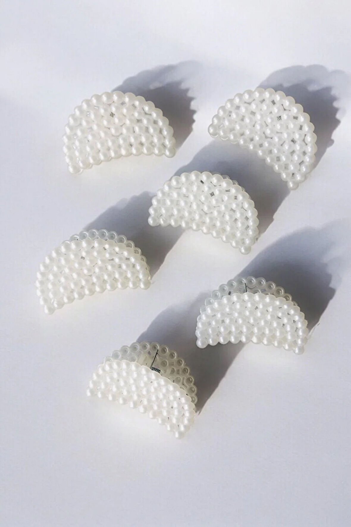 Boncuk Model 6 Adet Büyük Boy 6 Cm Mandal Toka