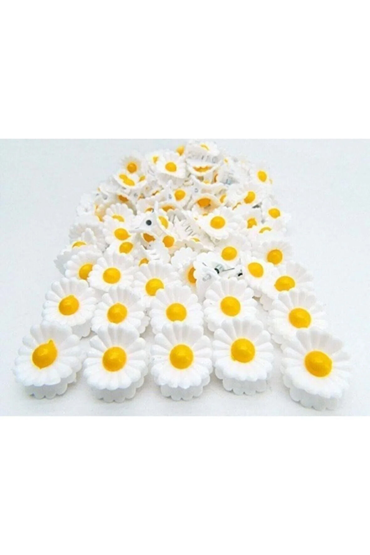 24 Adet Minik Papatya Mandal Toka