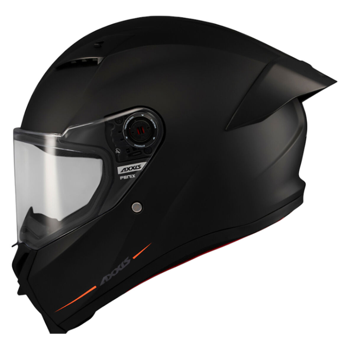 Axxis Kapalı Kask Fenix A1 Mat Siyah