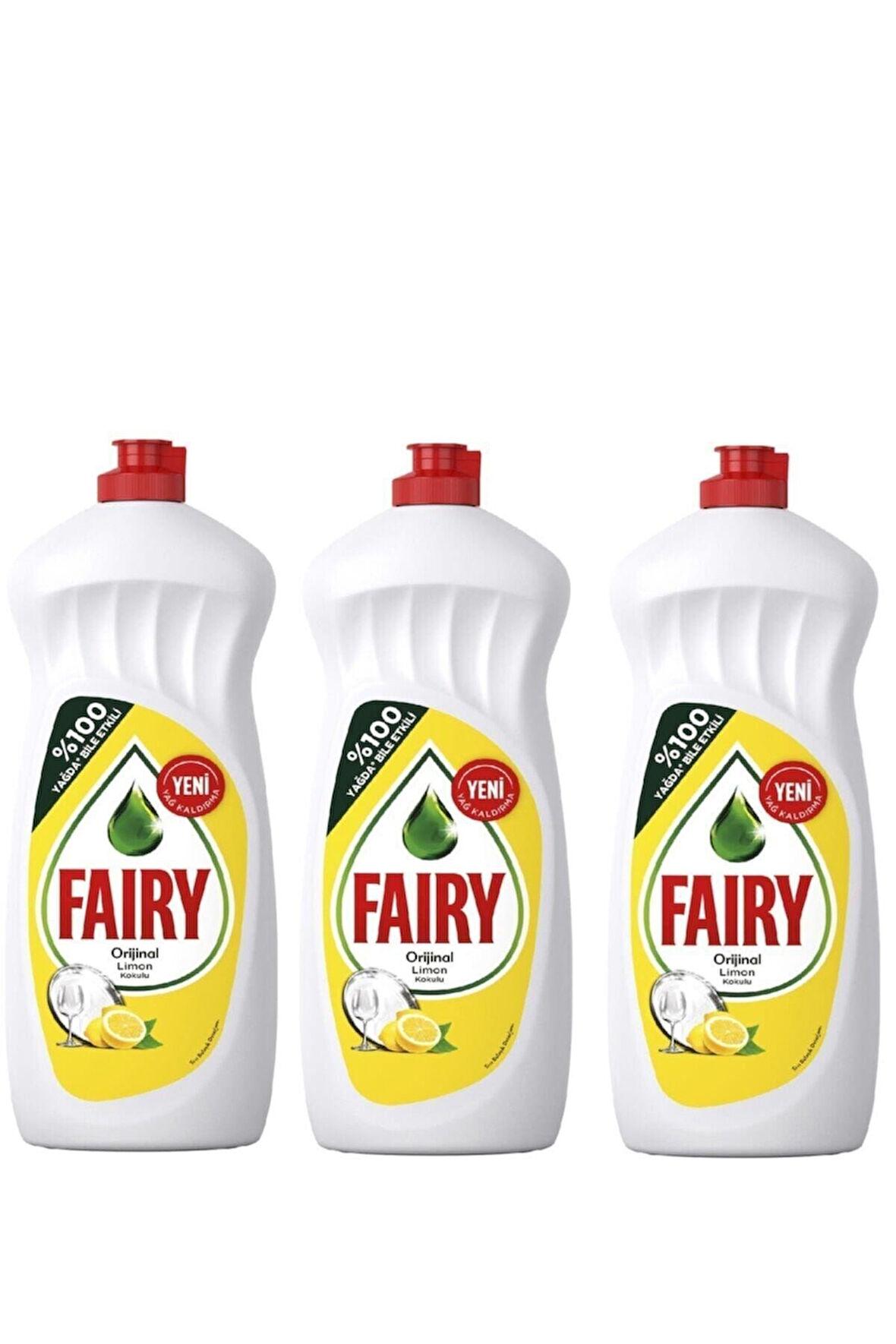 Fairy Bulaşık Deterjanı Limon 650 ml X 3 Adet