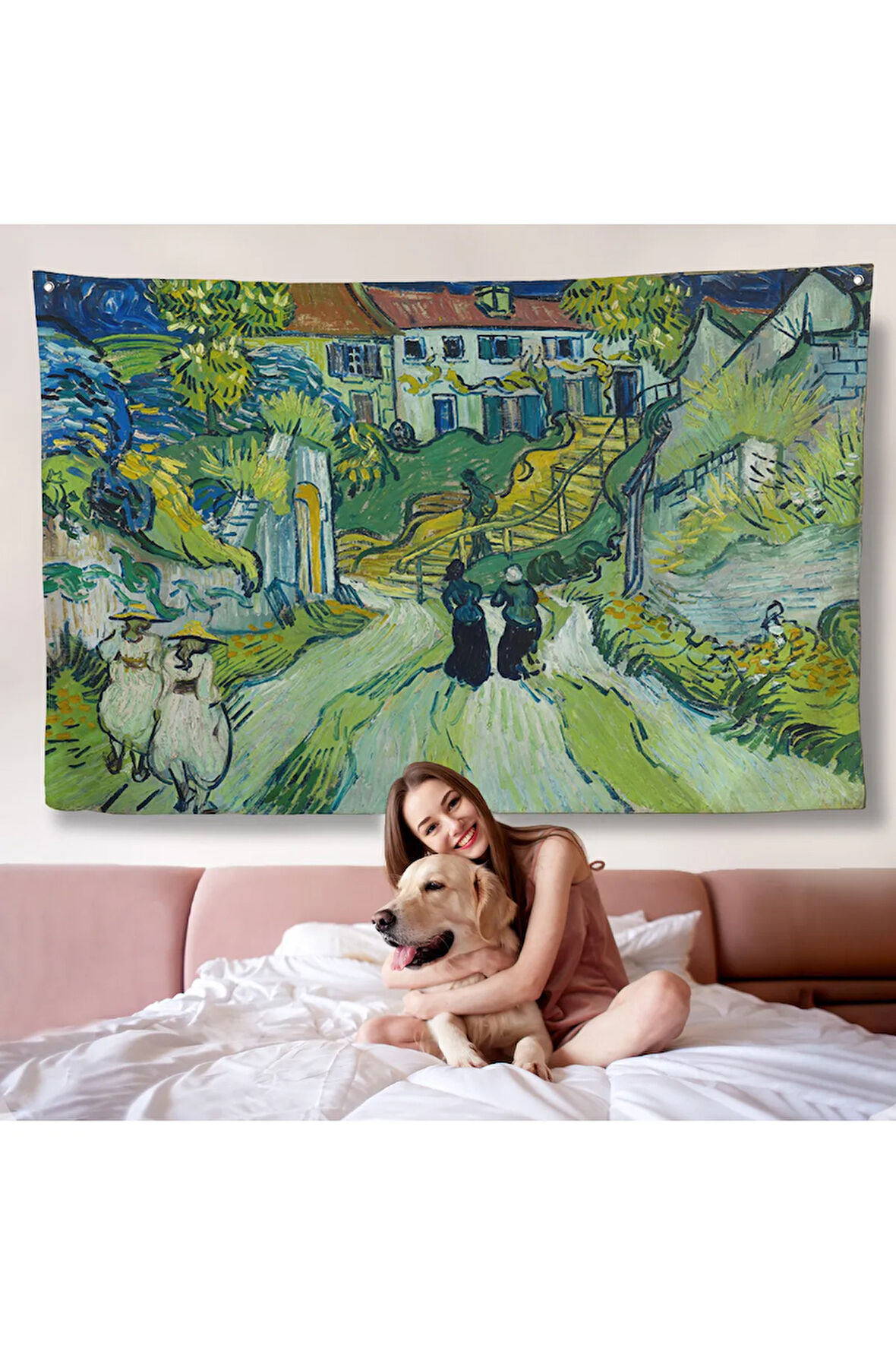 Vincent Van Gogh - La Siesta Duvar Örtüsü-7187