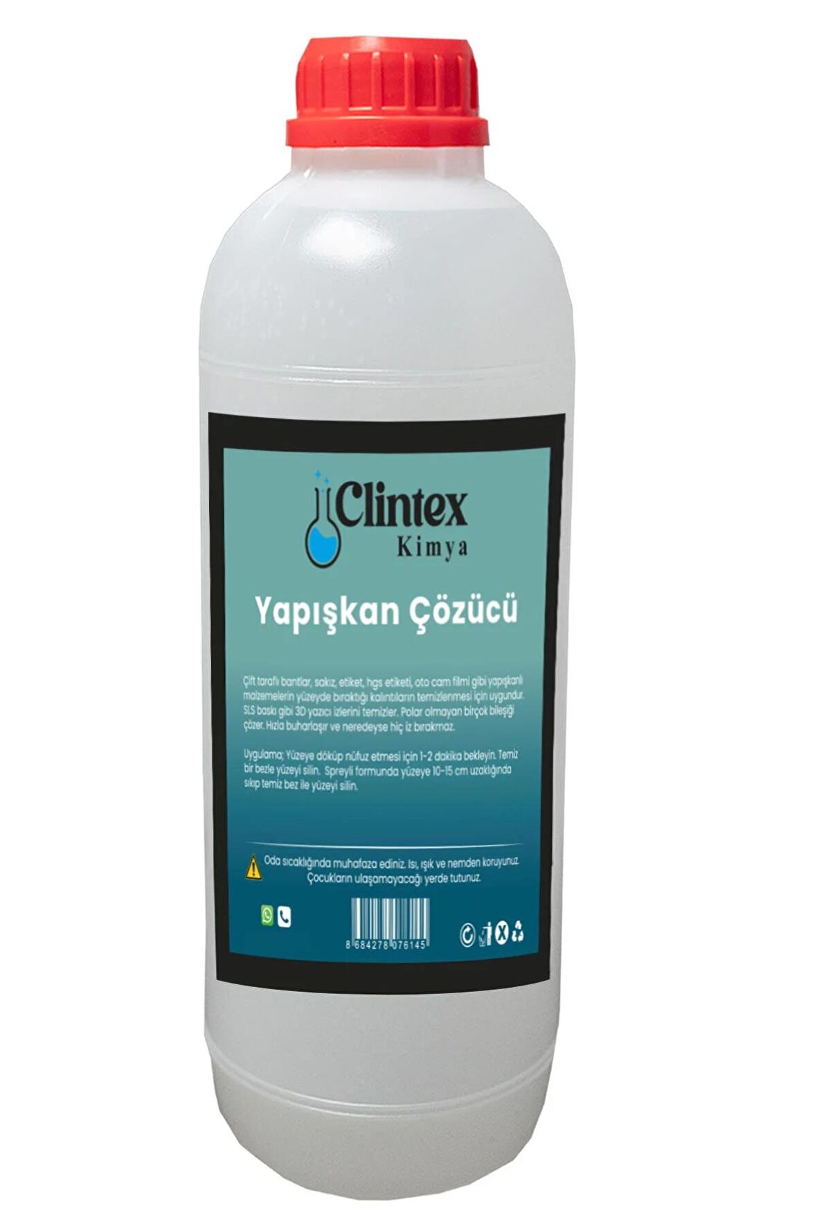 Clintex Kimya Yapışkan Çözücü Sökücü 1 Lt