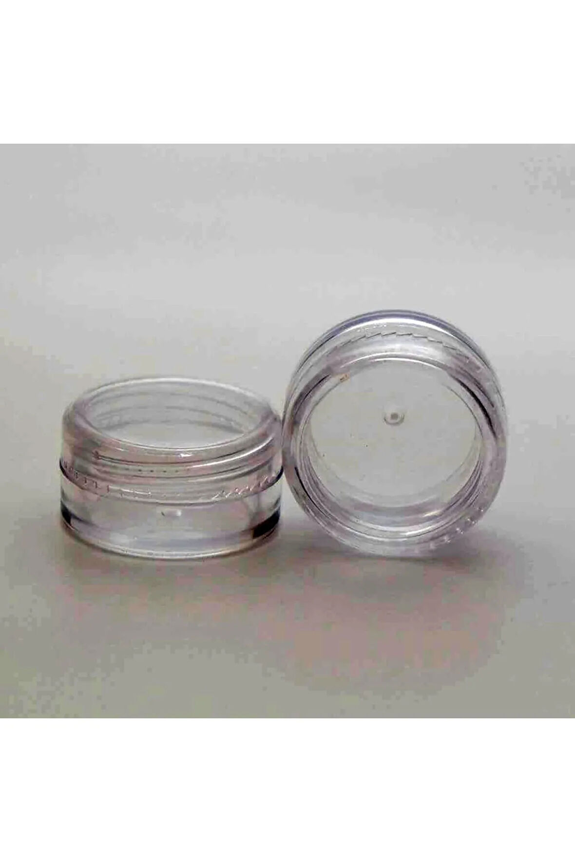 BOŞ KREM ŞİŞESİ 5 ML (10 ADET) BOŞ ŞEFFAF PLASTİK KUTU