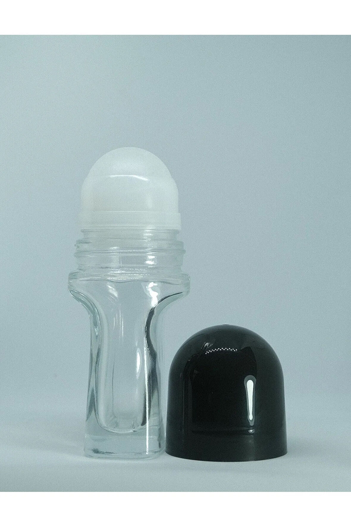 BOŞ PARFÜM ŞİŞESİ 50 ML (10 ADET) ŞEFFAF ROLL-ON BOŞ ŞİŞE