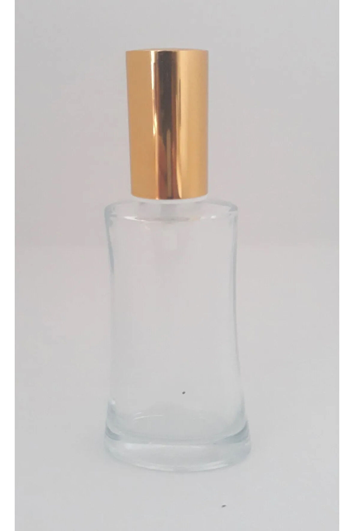 BOŞ PARFÜM ŞİŞESİ 100 ML (10 ADET) SARI KAPAK PLASTİK VALF EYFEL BOŞ ŞİŞE
