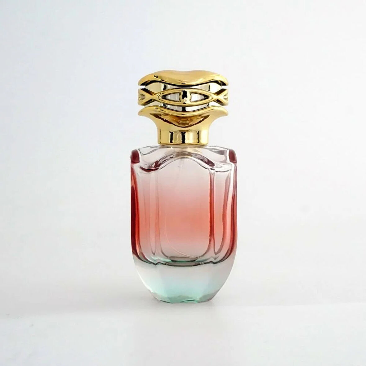 BOŞ PARFÜM ŞİŞESİ 50 ML GÜL DESENLİ (10 ADET) (SPREY APARAT İLE KAPATILIR-KOLAY KAPAMA) BOŞ ŞİŞE