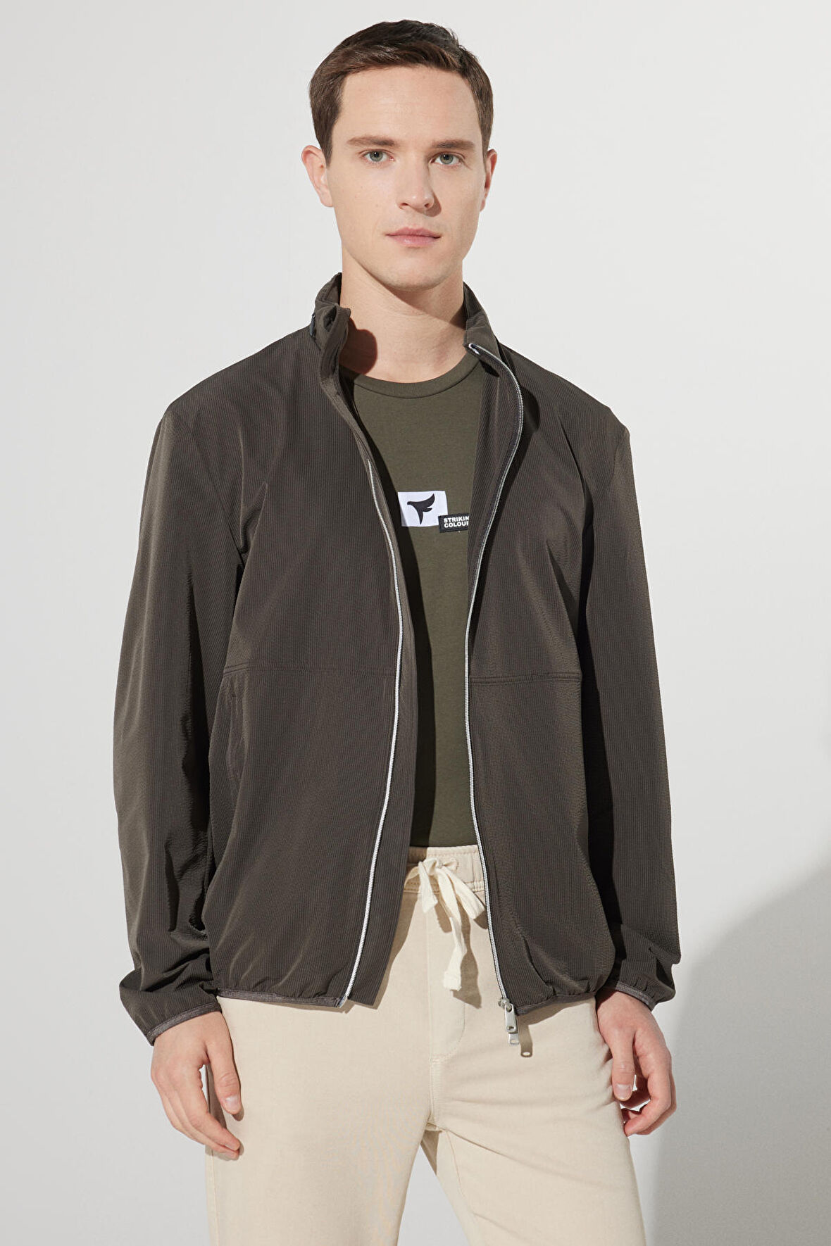 Altınyıldız Classics Haki Erkek Mont 4A0823200004