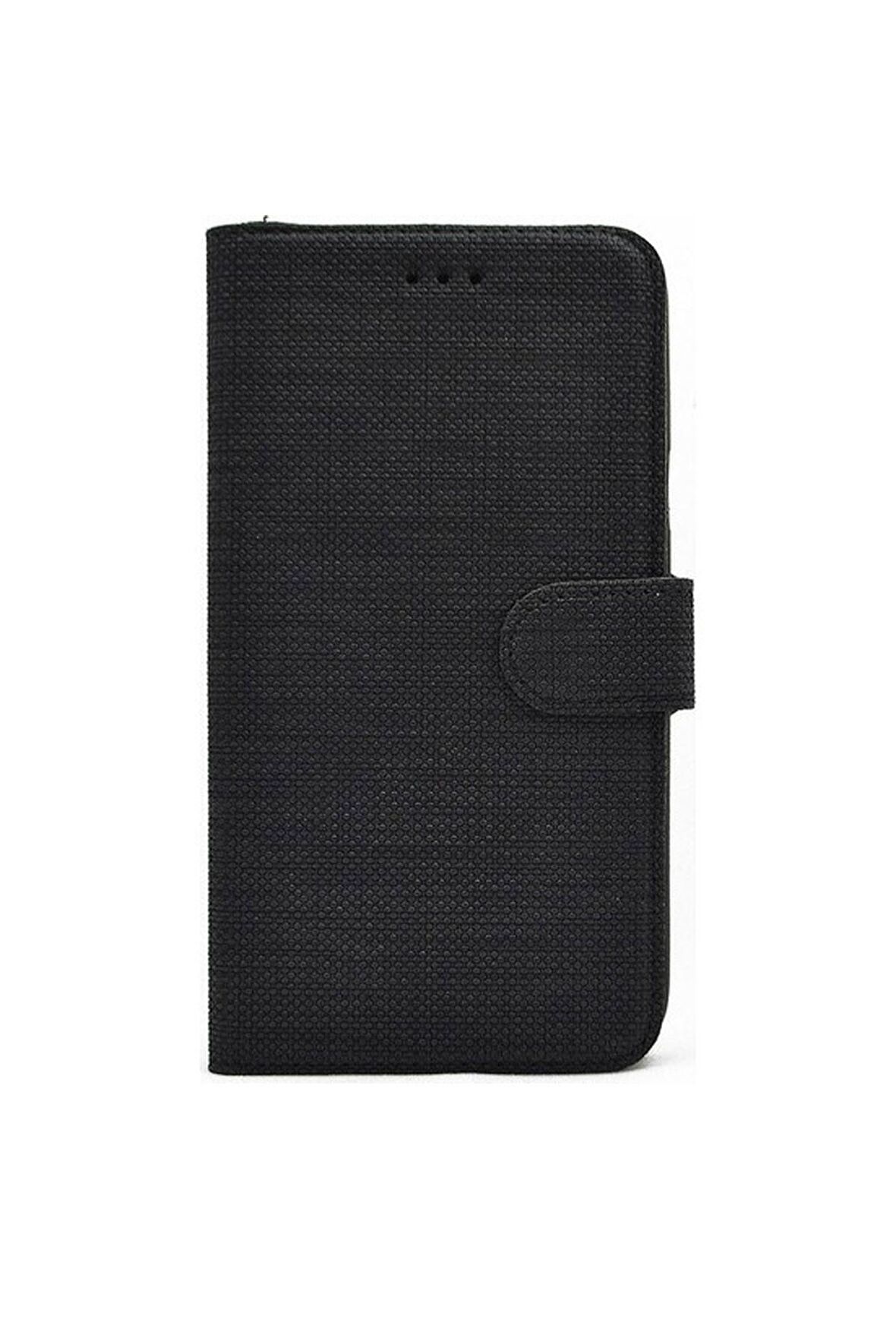 iPhone 7 Plus Kılıf Cüzdan Kumaş Kredi Kartı Para Bölme Standlı Exclusive Spor Cüzdan