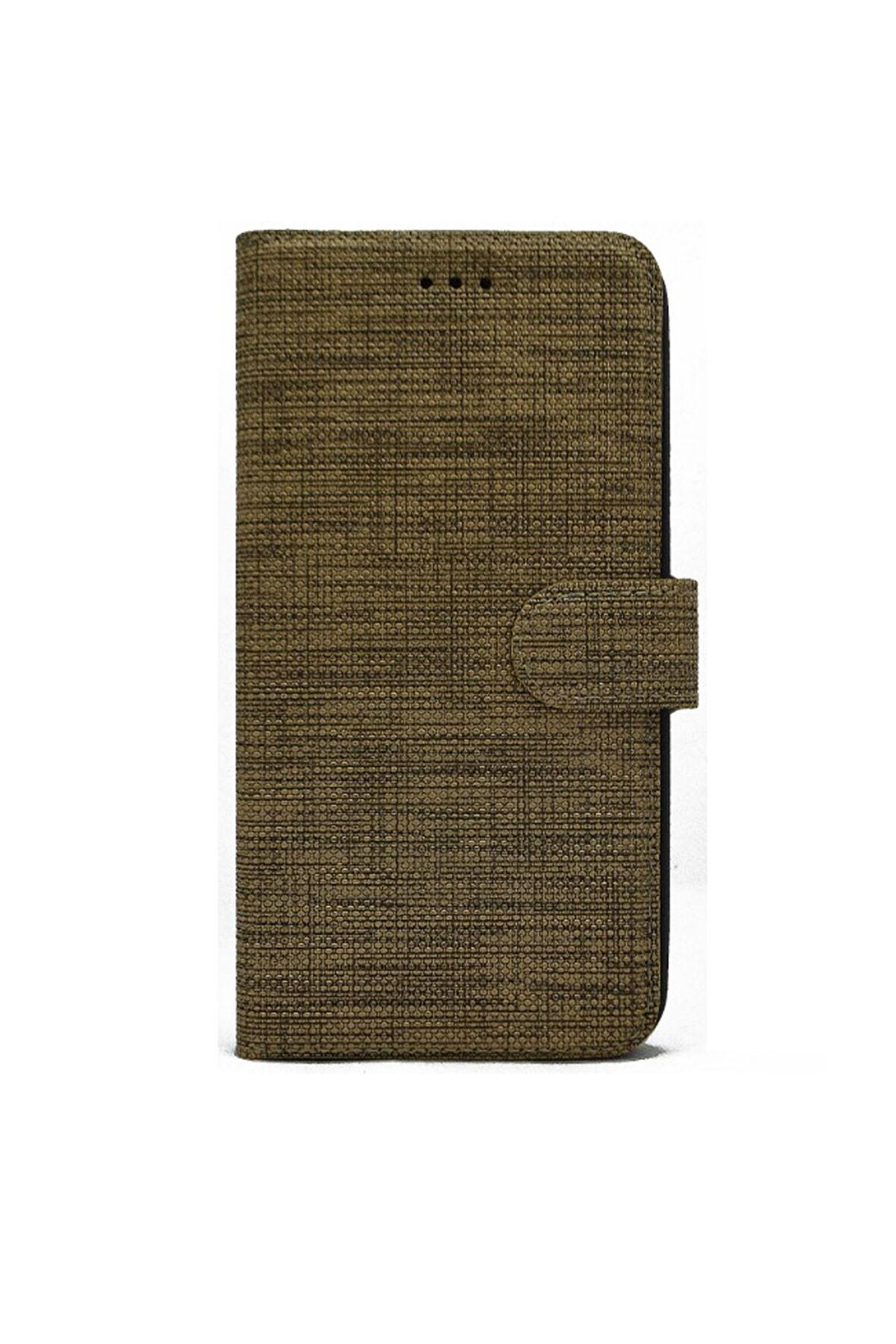 iPhone XS Max Kılıf Cüzdan Kumaş Kredi Kartı Para Bölme Standlı Exclusive Spor Cüzdan
