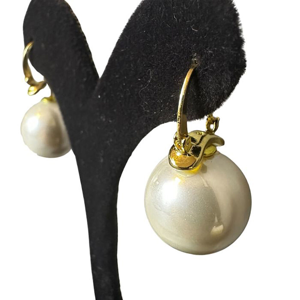 Uretti - İREM 3914 4143 Orta Boy İnci Küpe