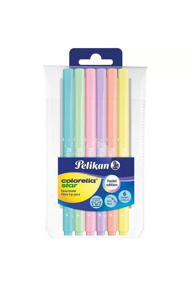 Pelikan Keçeli Kalem Colorella Pastel Jumbo 6 Renk 411 818063