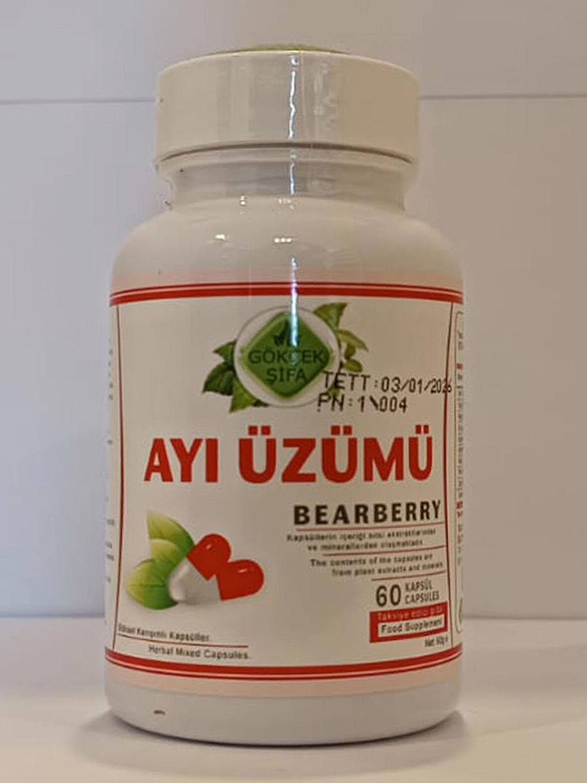 Ayı Üzümü Kapsül (BEARBERRY CAPSULE)