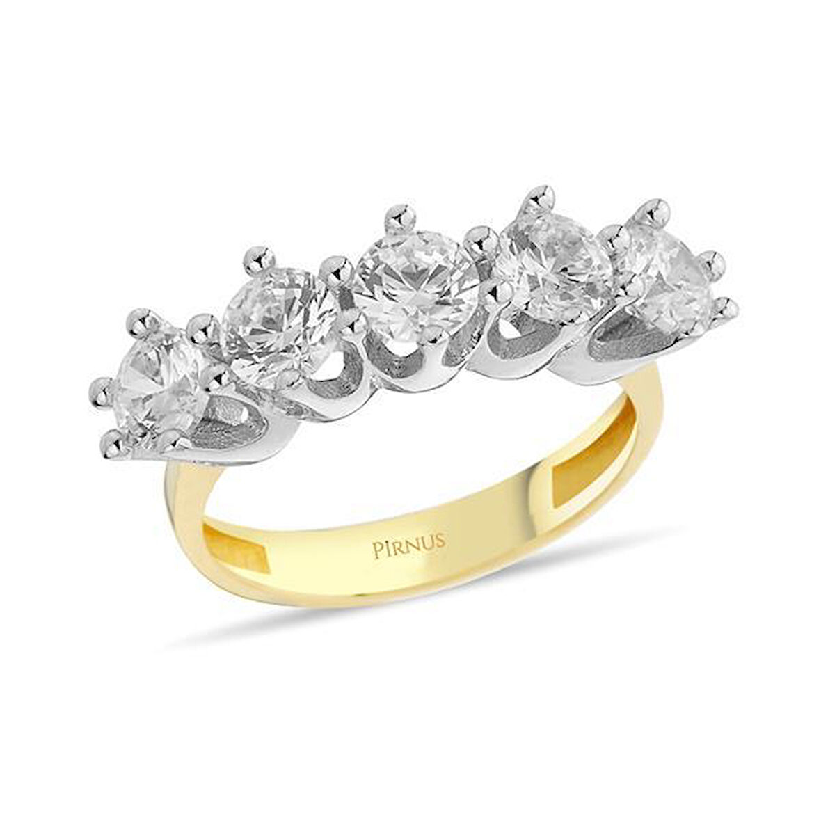 Altın Beştaş Yüzük