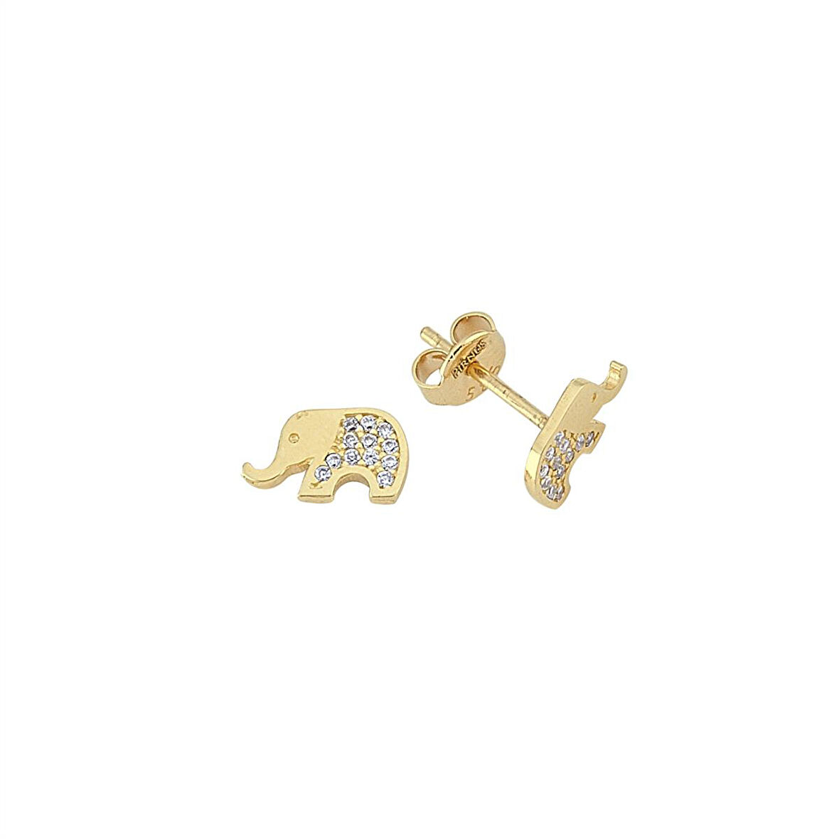 Altın Fil Küpe 1,25 Gram