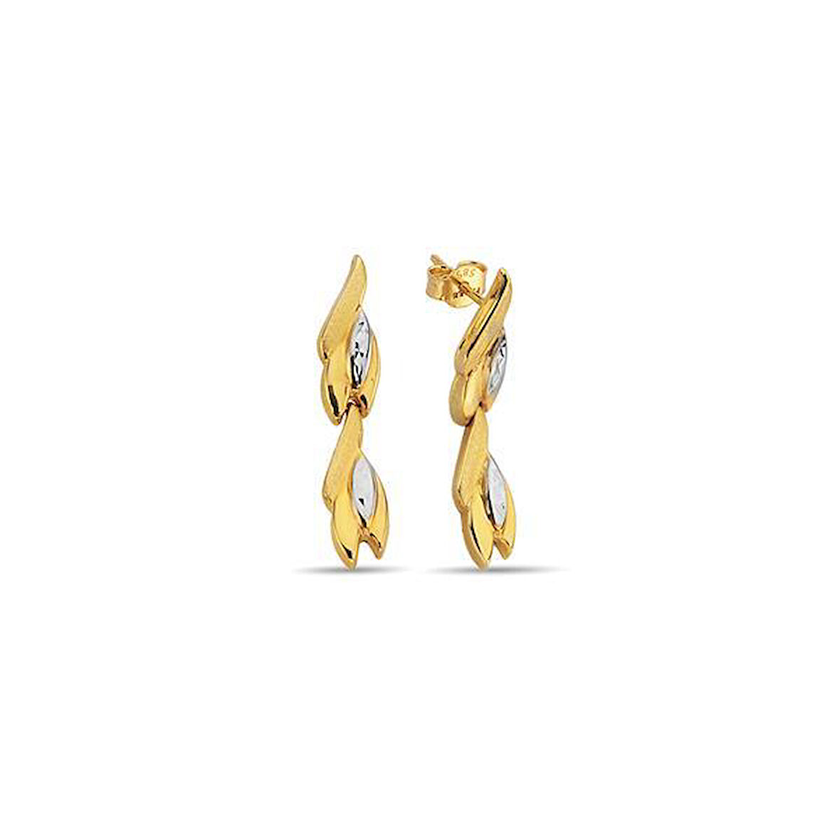 Altın Set Tasarım Küpe