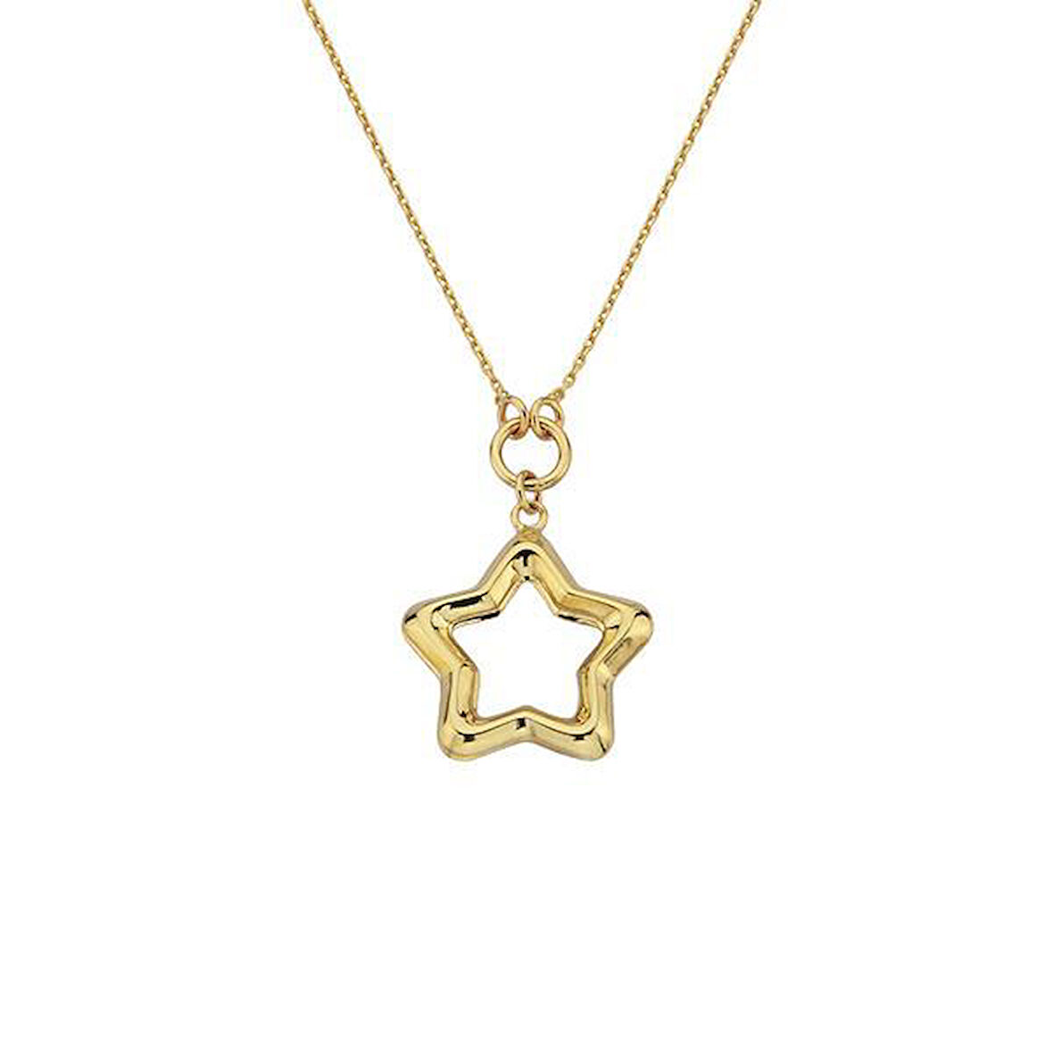 Altın Yıldız Kolye