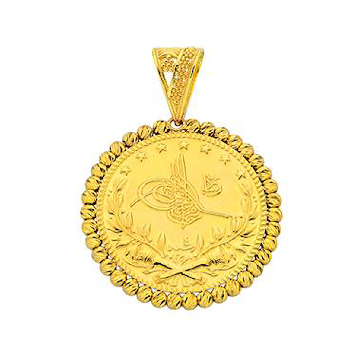 Altın Sarrafiye Kolye Ucu