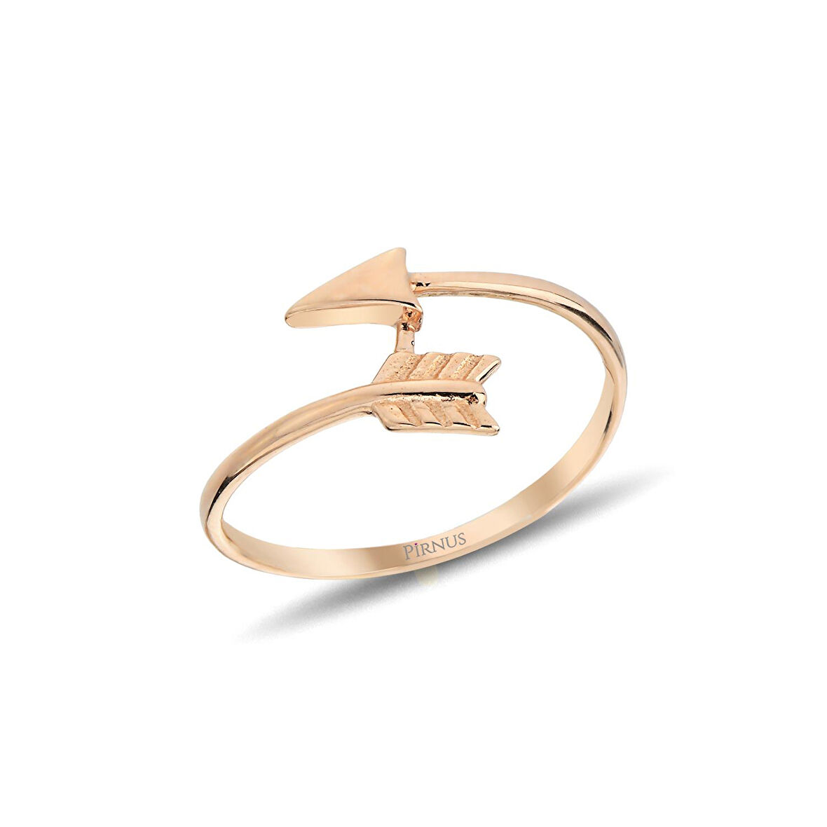 Altın Ok Yüzük 1,19 Gram