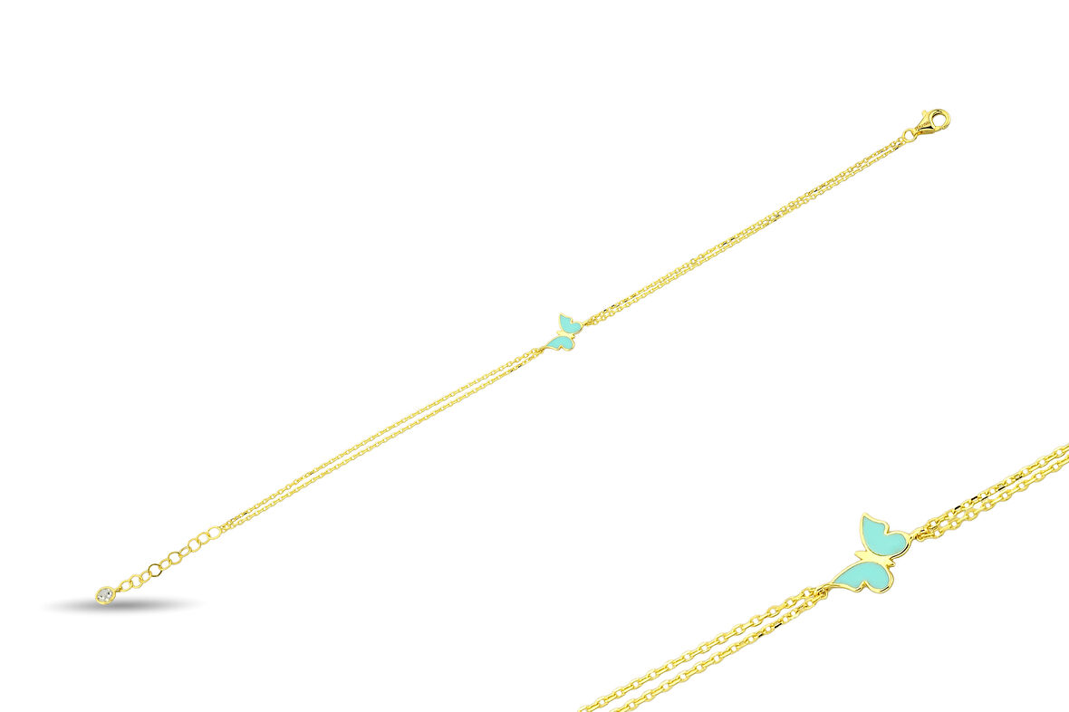 Altın Kelebek Bileklik