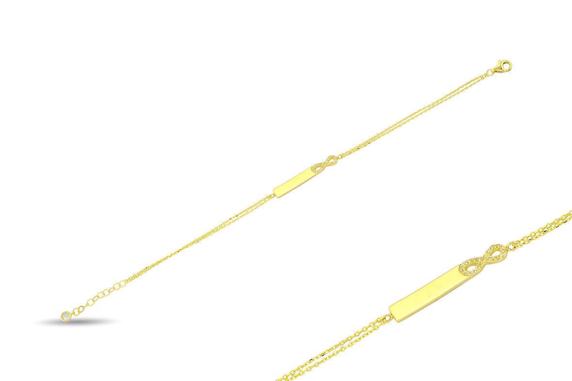 Altın Sonsuzluk Bileklik