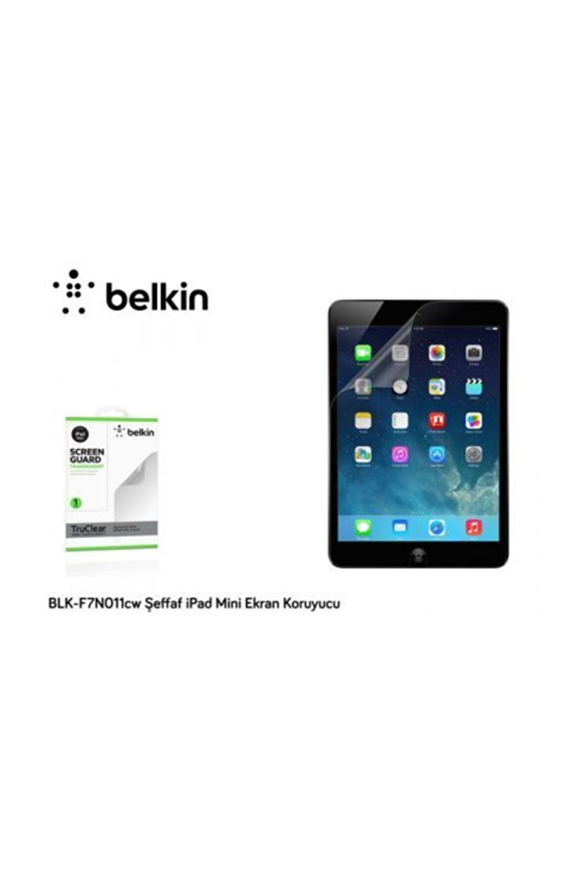 Belkin Blk-F7N011Cw İpad Mini Şeffaf Ekran Koruyucu