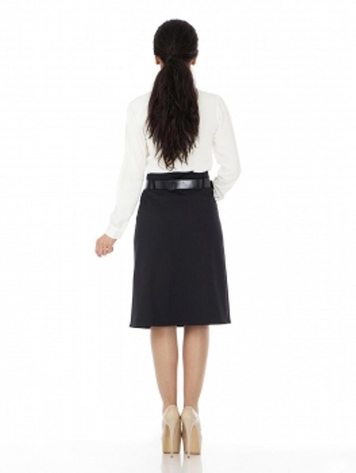 SORALLİNE KADIN OFİS ETEK A PİLE 65 CM BOYUNDA 722 MAVİ MEVSİMLİK ÜRÜN