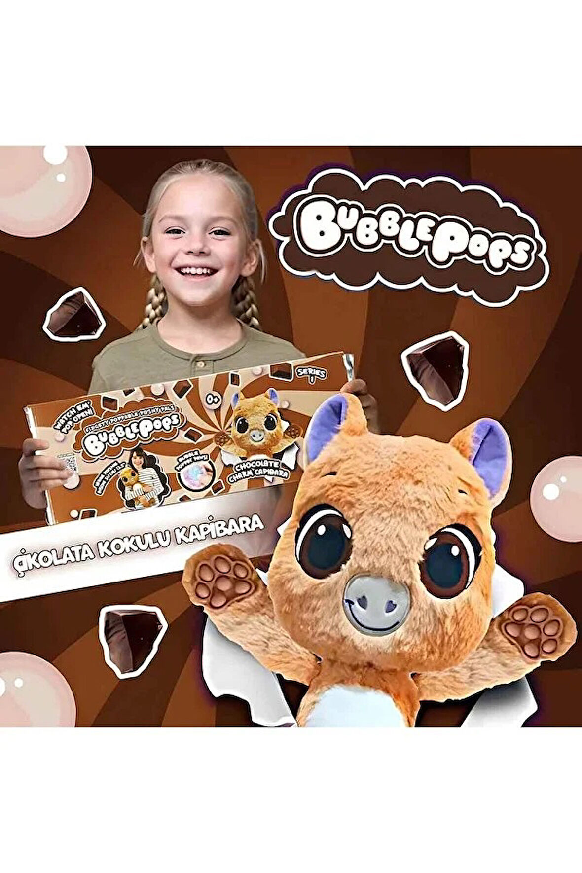 Bubble Pops Whacky Watermelon Axolotl: Kokusuyla Büyüleyen Şişme Peluş Aksolotl!