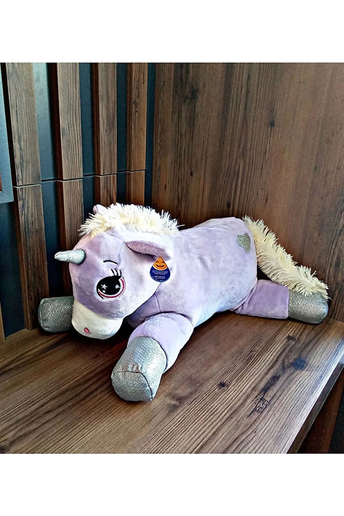 Peluş Unicorn %100 Yerli 70 Cm