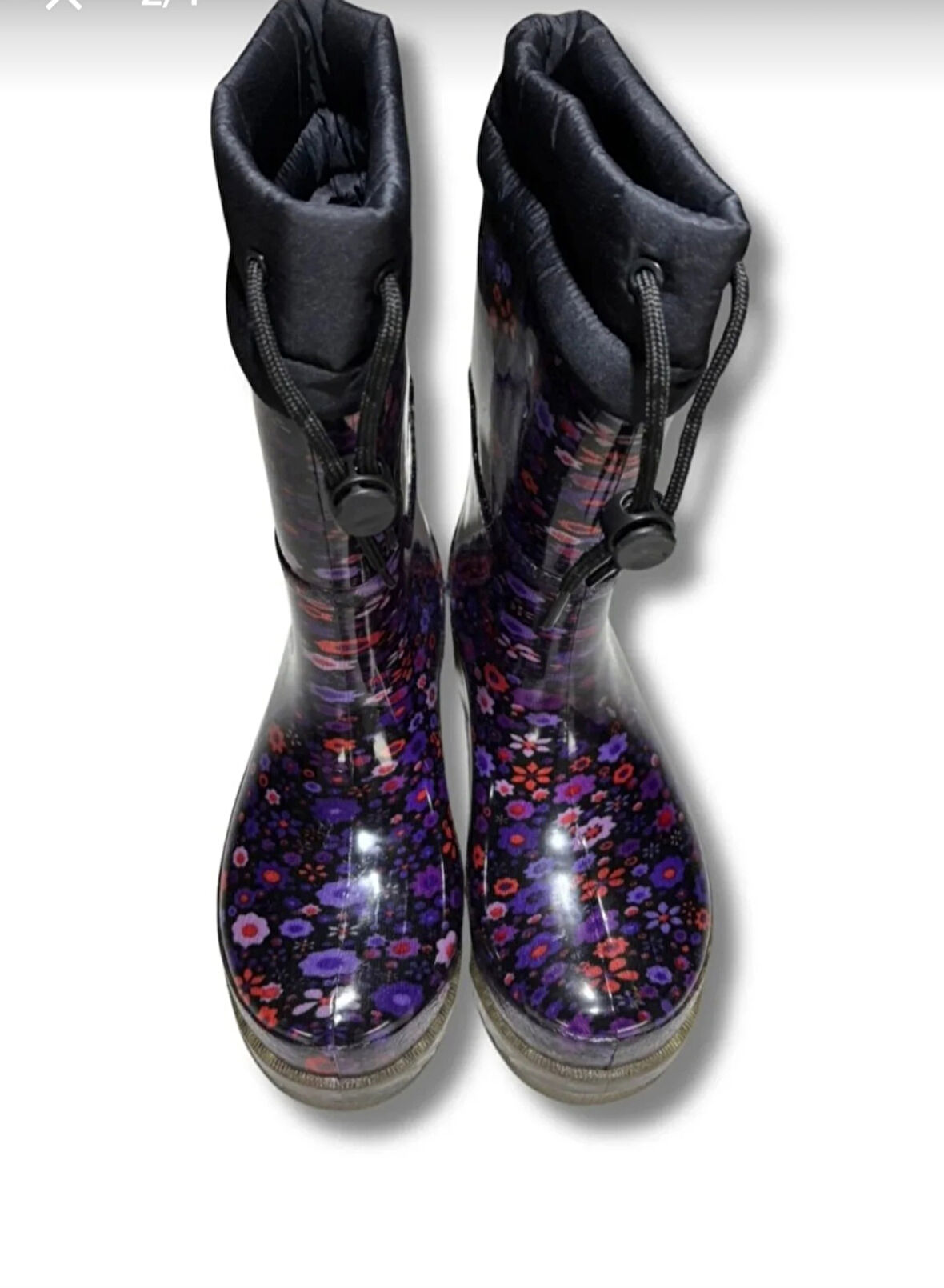 Pelüşlü Kadın Yagmur Çizmesi