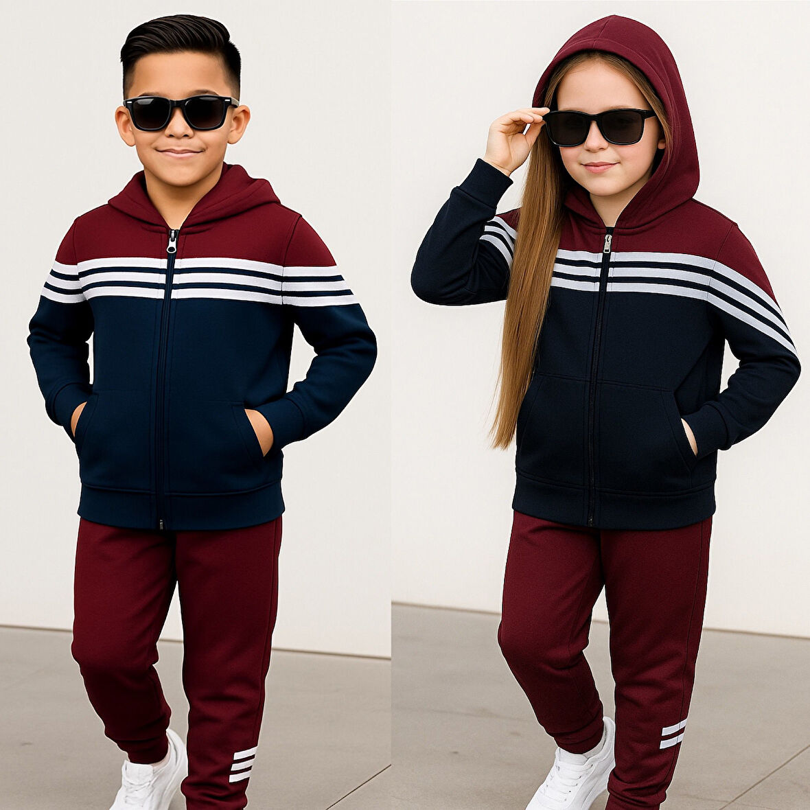 Ceketli Çocuk Eşofman Takım