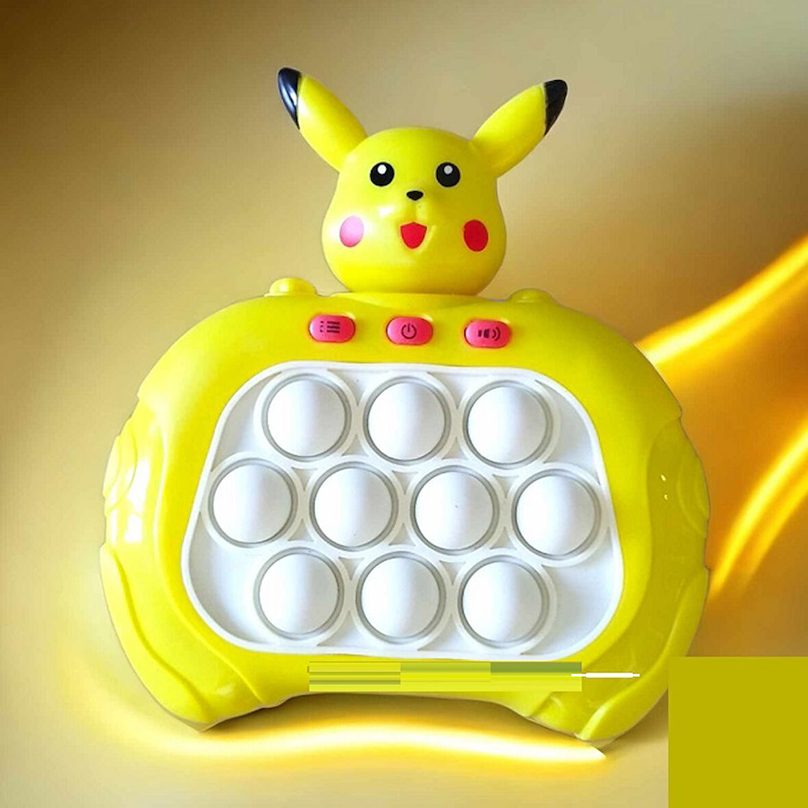 POPİT IŞIKLI SESLİ OYUNCAK POPİT PİKACHU DUYUSAL OYUNCAK