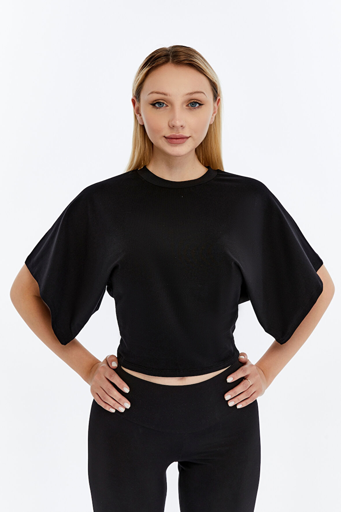 Kadın Bluz Yarasa Kollu