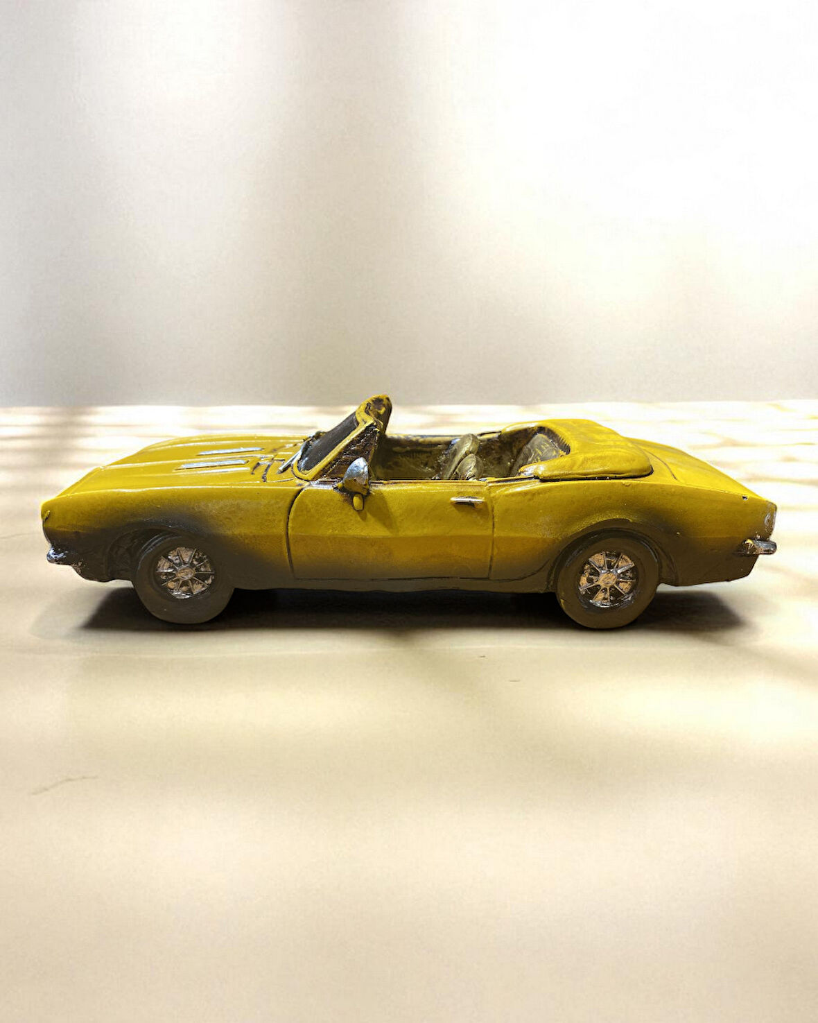 Vintage Klasik Spor Araba Dekoratif Obje