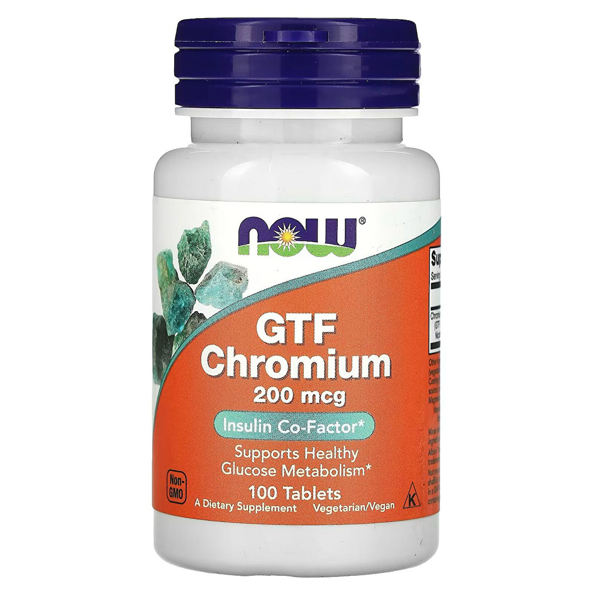 GTF chromium 200 mcg 100 Tablet