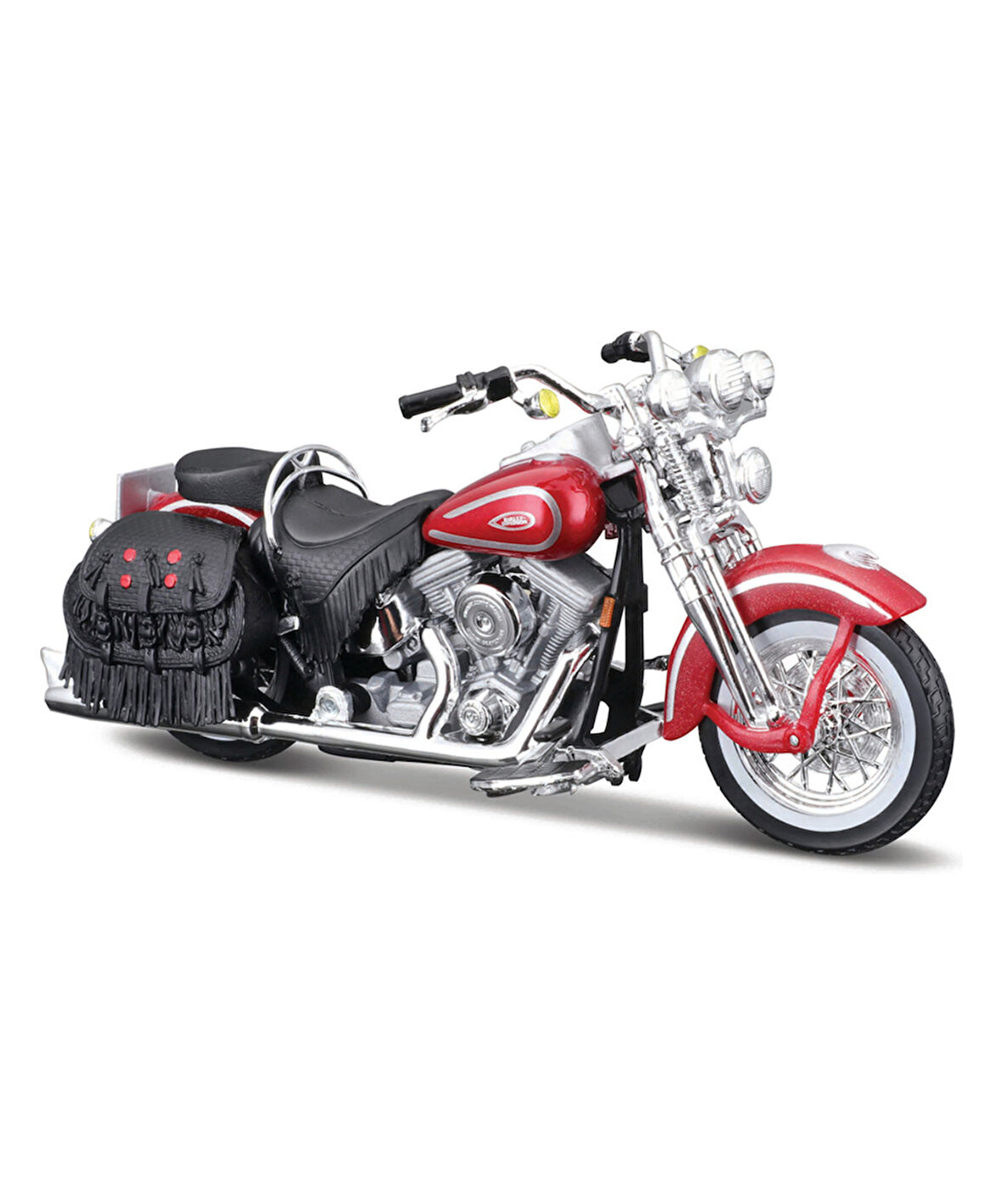 Harley Davidson 1999 FLSTS HERITAGE SOFTAIL SPRINGER Kırmızı 1:18 Model Motosiklet 31360