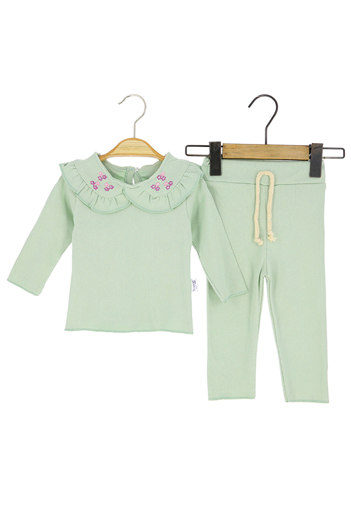 Kız Bebe Takım Nakışlı