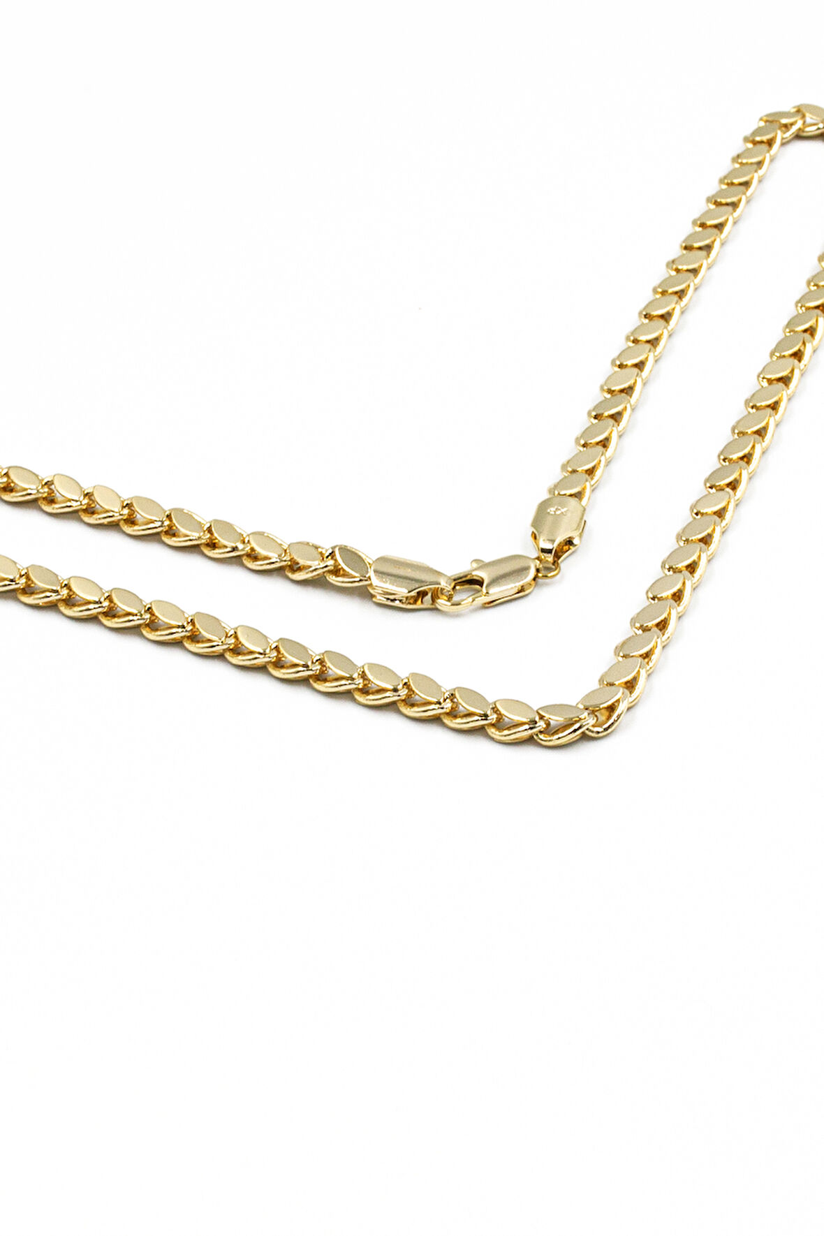 Arpa Zincir Model Xuping Kararmaz Gold Kadın Kolye