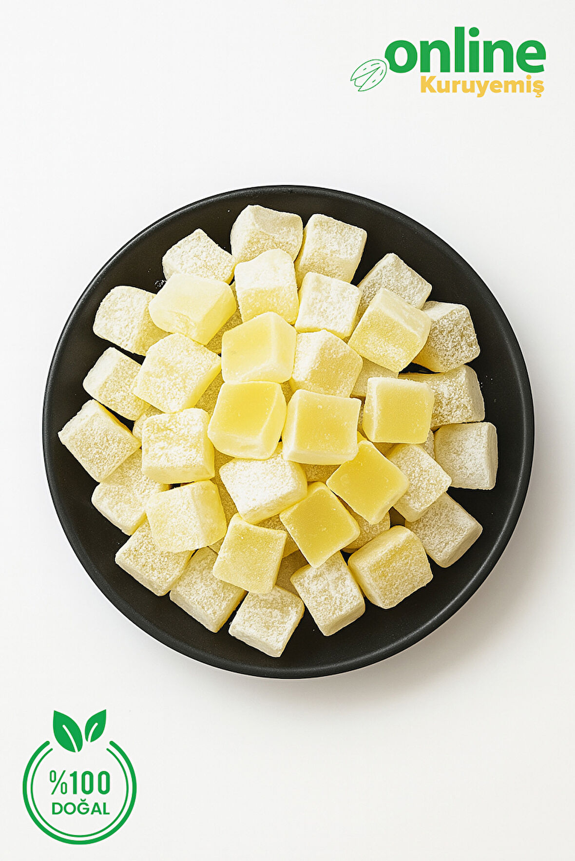 Online Kuruyemiş Damla Sakızlı Lokum 1000 gr