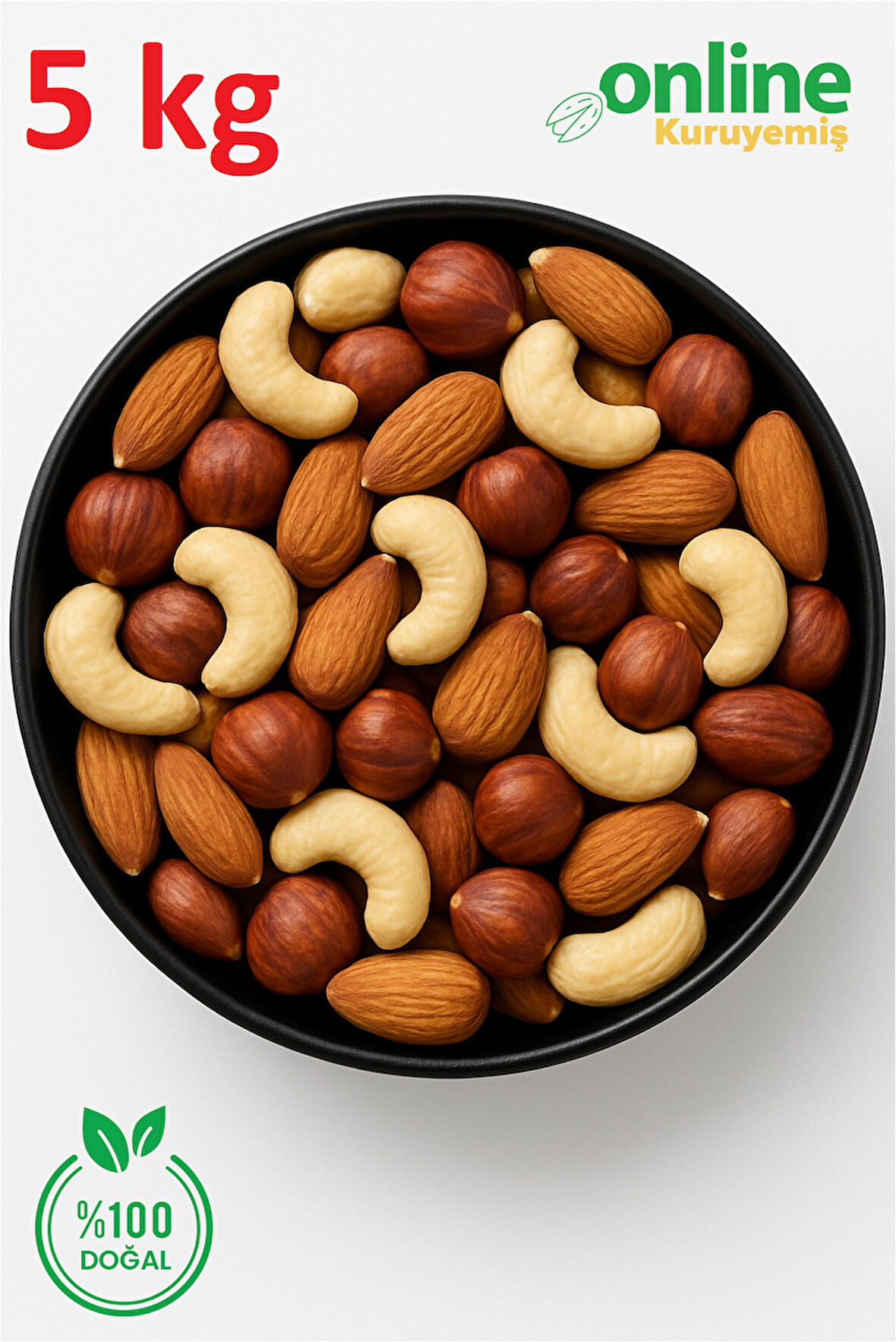 Lüx Çiğ Karışık Kuruyemiş 5 kg