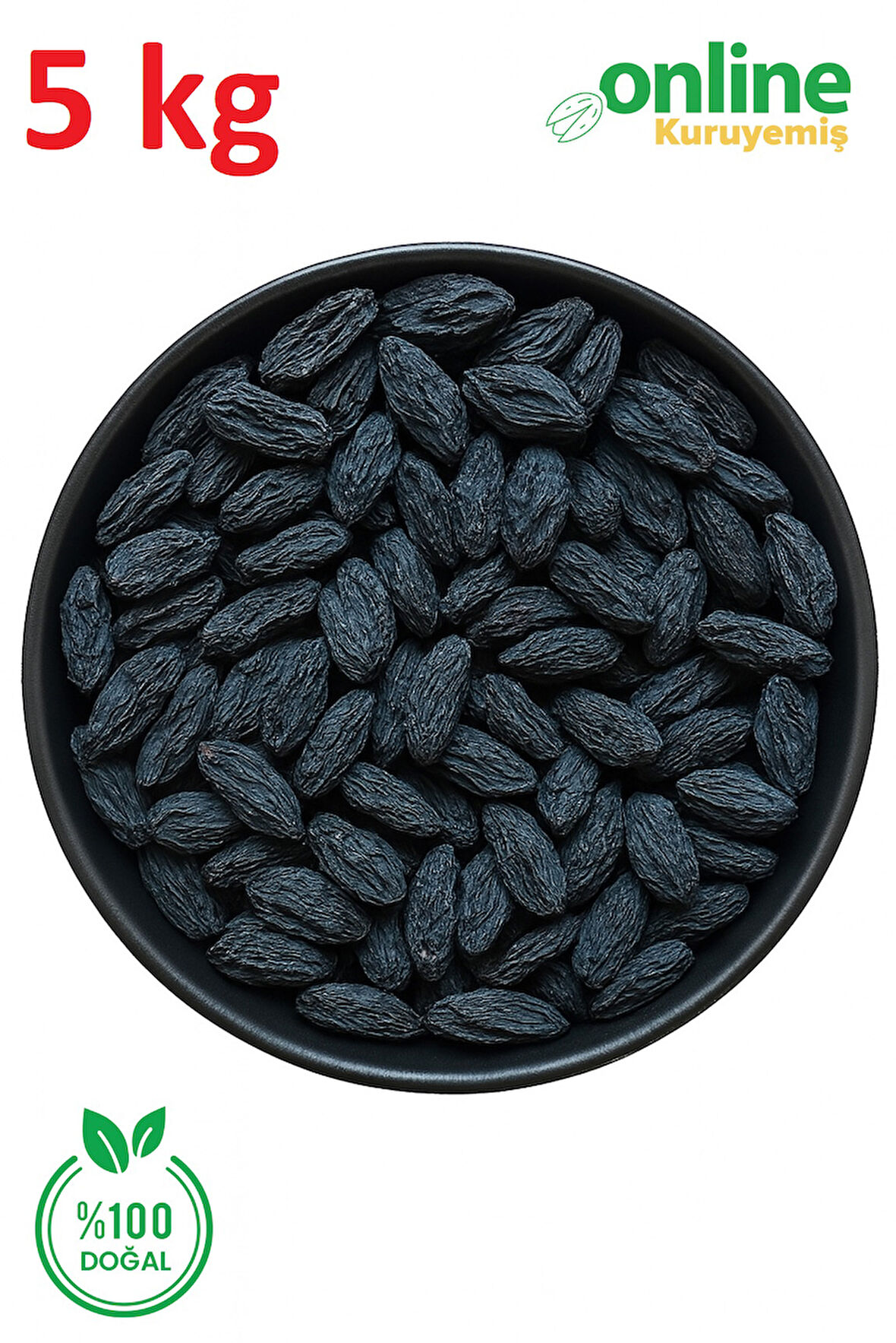Siyah Üzüm Çekirdekli 5 kg