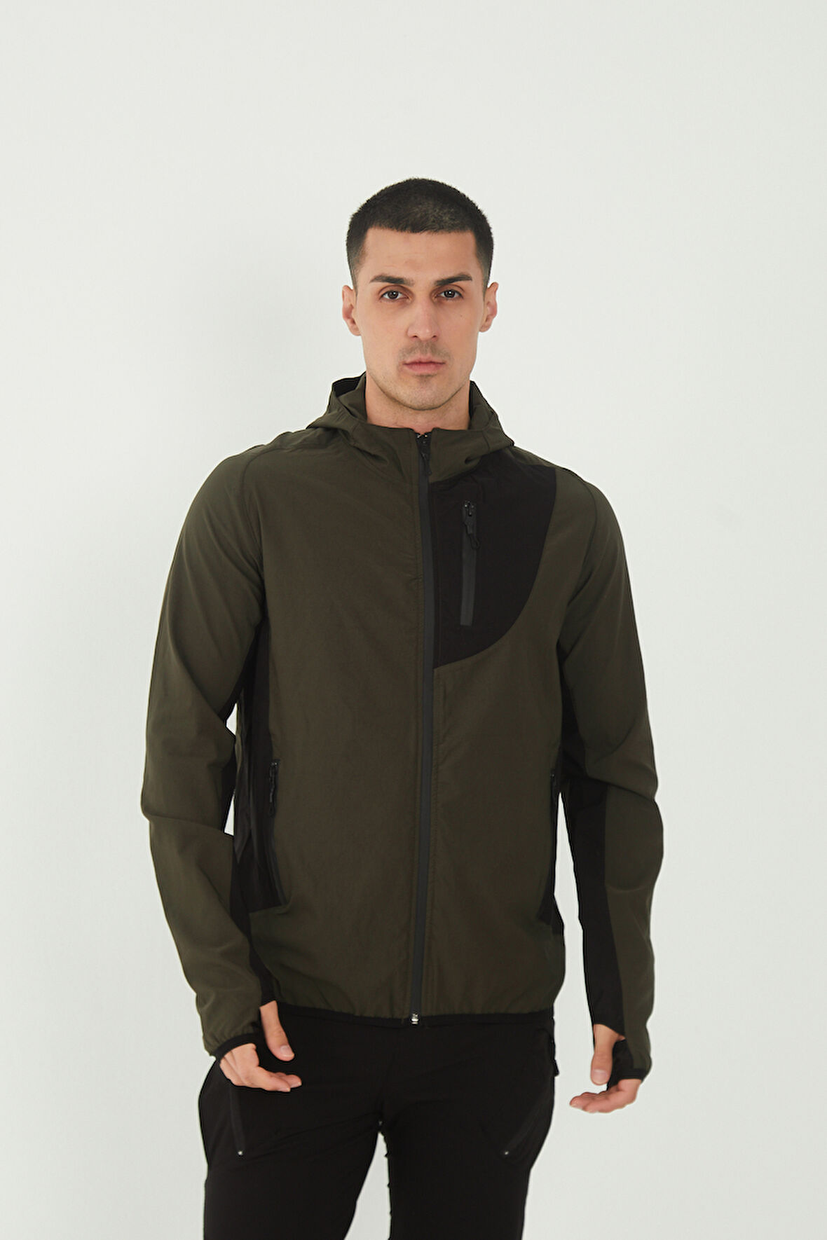 Camp265 Outdoor Tactical Su iticili Erkek Fermuarlı Taktik Sweatshirt