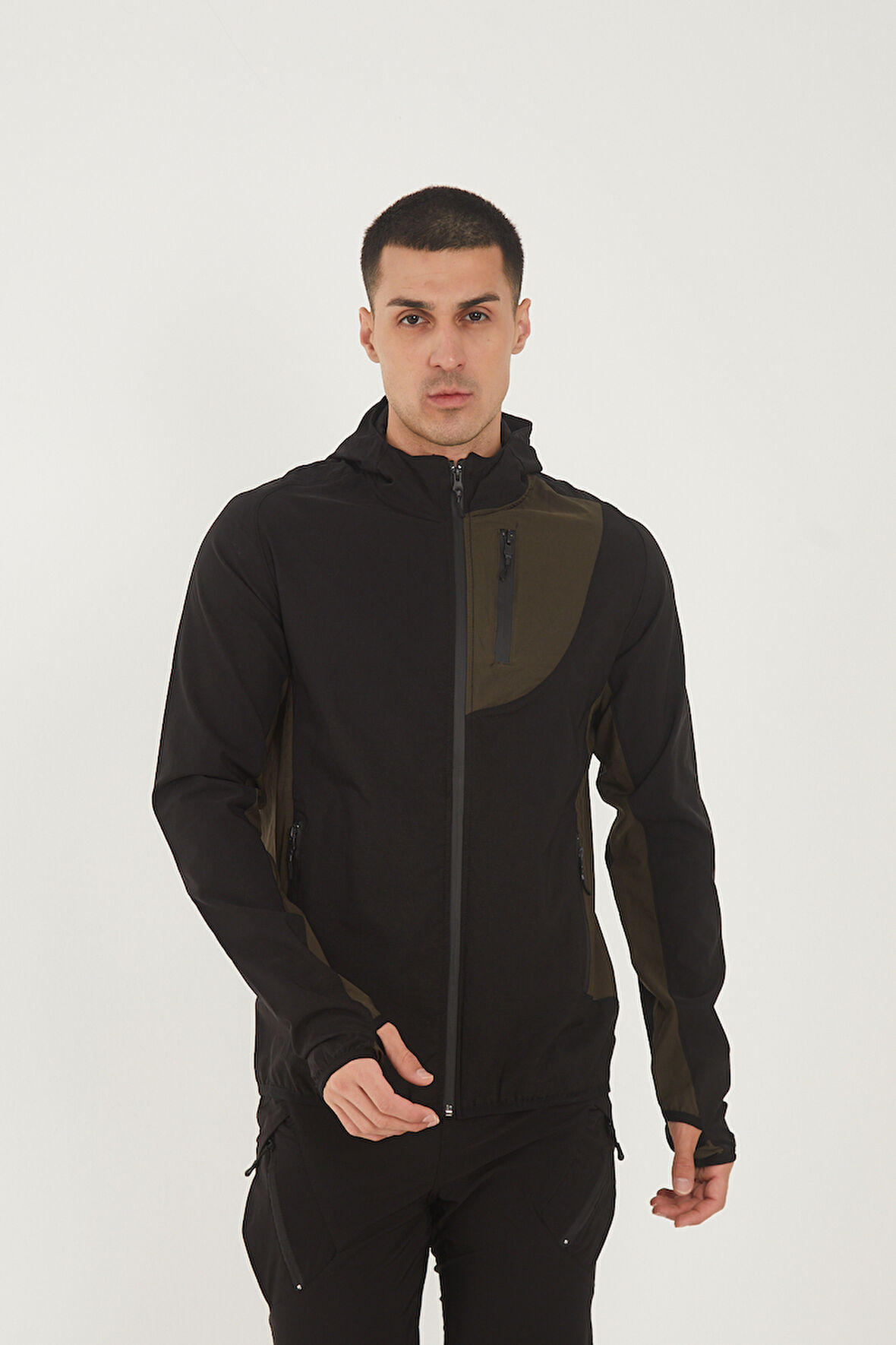 Camp265 Outdoor Tactical Su iticili Erkek Fermuarlı Taktik Sweatshirt