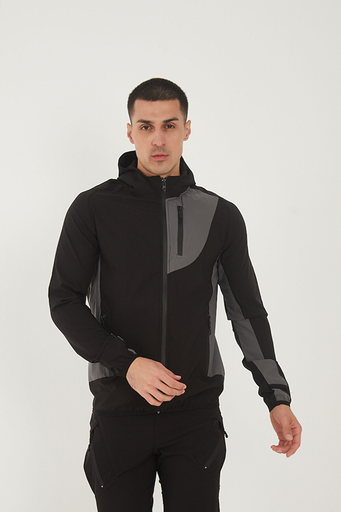 Camp265 Outdoor Tactical Su iticili Erkek Fermuarlı Taktik Sweatshirt