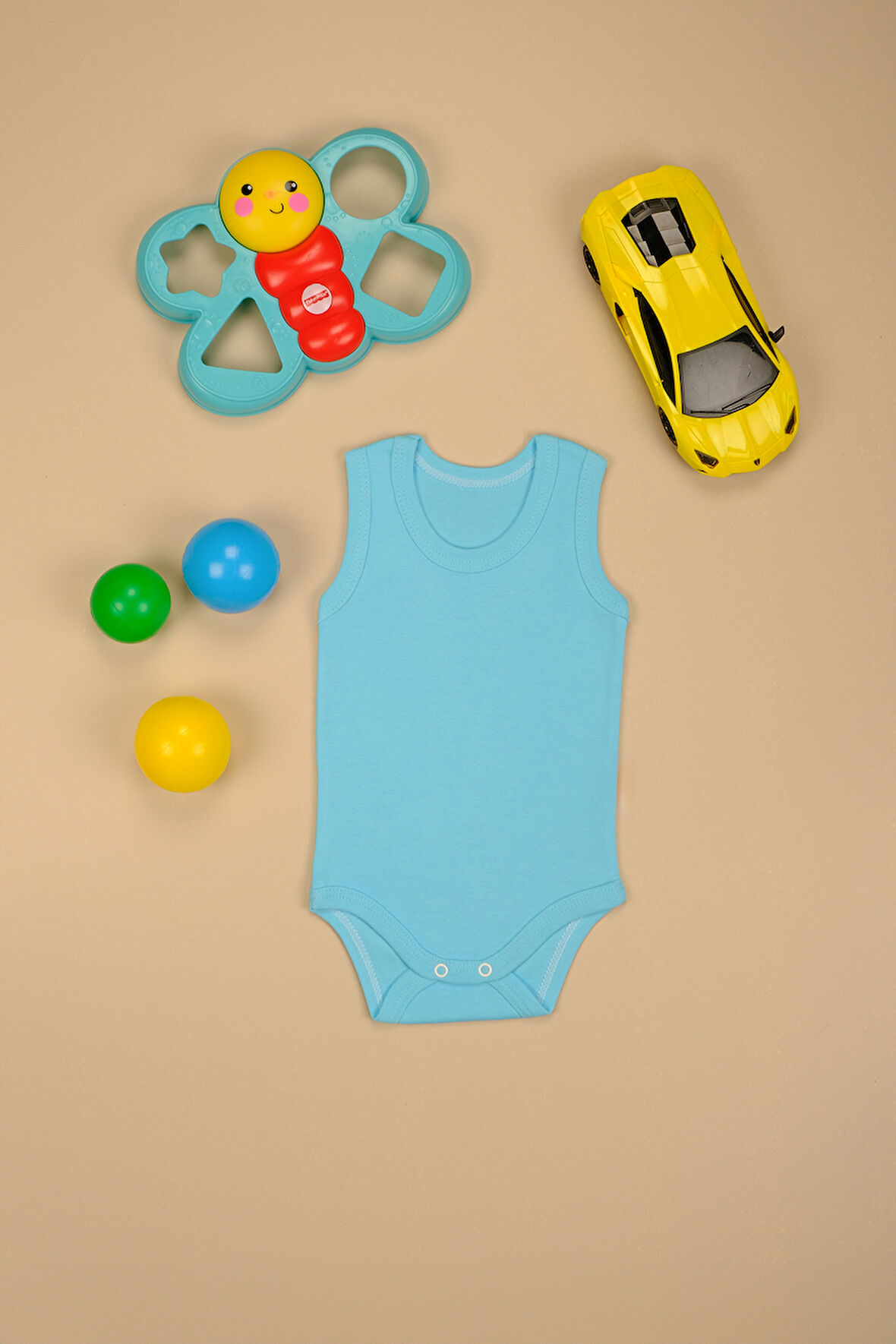 Pamuklu Kalın Askılı Yumuşak Çıtçıt Body Zıbın